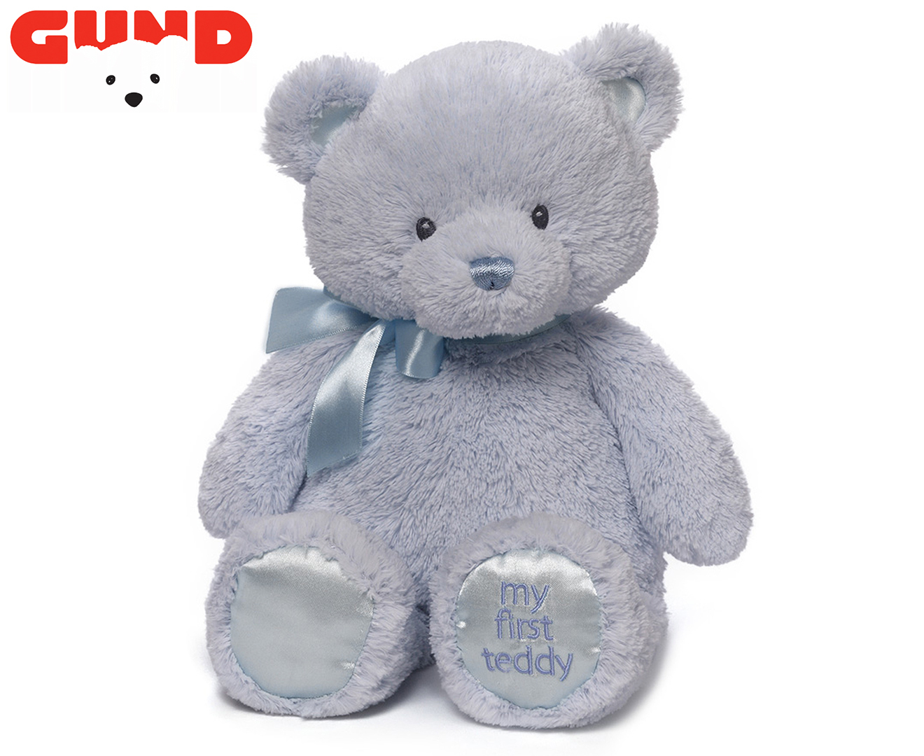 Gund My First Teddy Bear - Blue | Catch.com.au