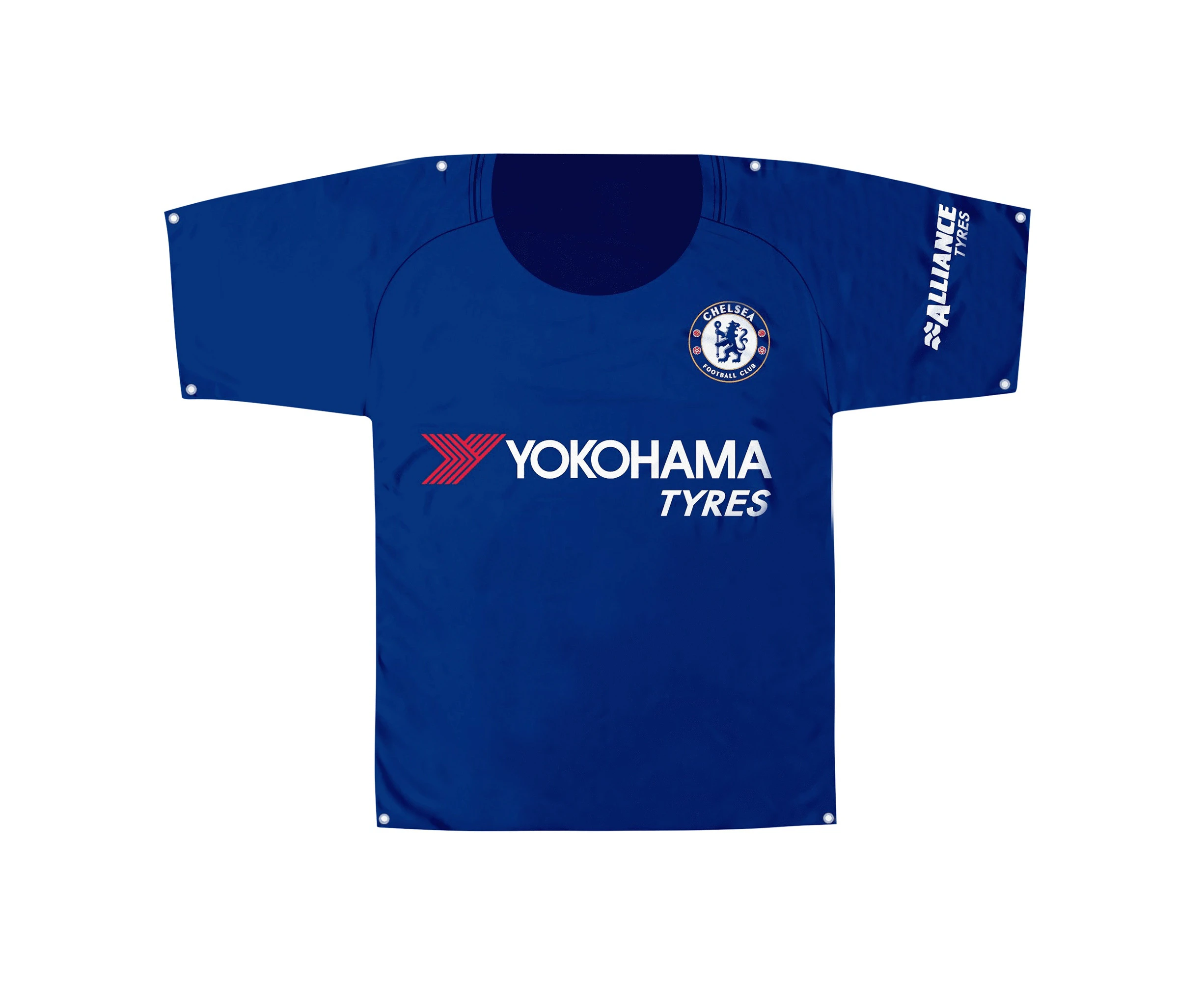 Chelsea FC Kit Shaped Banner/Body Flag (Blue) - SG16186