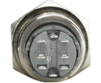 SP4140  Ip67 Metal Push Button - Red Momentary - 3Amp @ 250Vac Spdt  Ip67 Rated For Industrial Use or Other Harsh Environments  IP67 METAL PUSH BUTTON