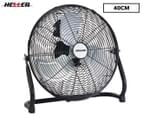 Heller 40cm High Velocity Floor Fan - Black HVF40SG 1