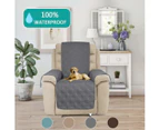 100% Waterproof Grey Slipcover Pet Protector Furniture Covers, Smarcute