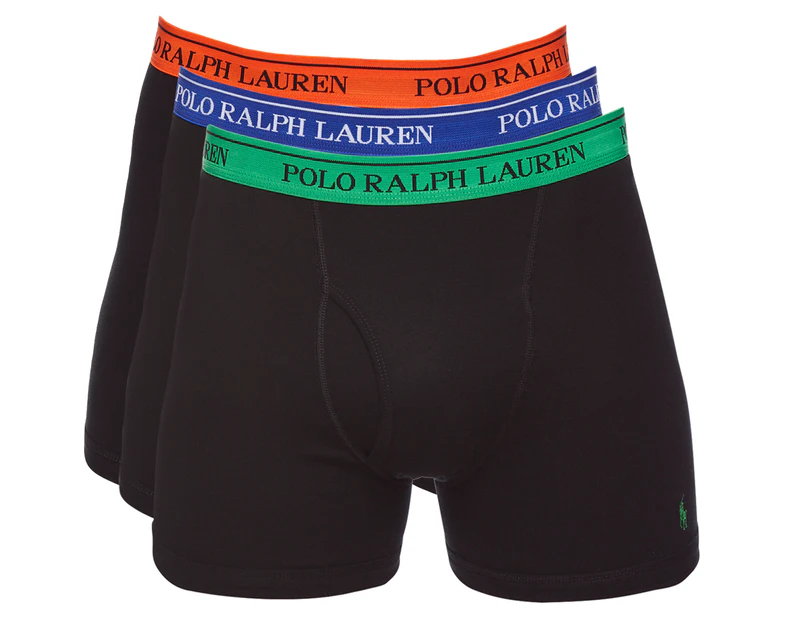 Polo Ralph Lauren Men's Classic Fit Boxer Brief 3-Pack - Black |  