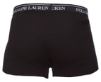 Polo Ralph Lauren Men's Classic Fit Cotton Trunks 3-Pack - Black
