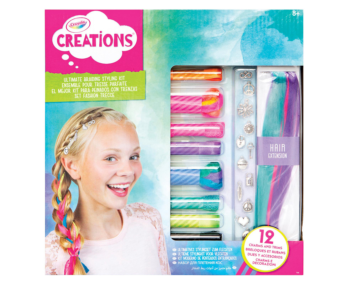 Crayola Creations Ultimate Braiding Styling Kit