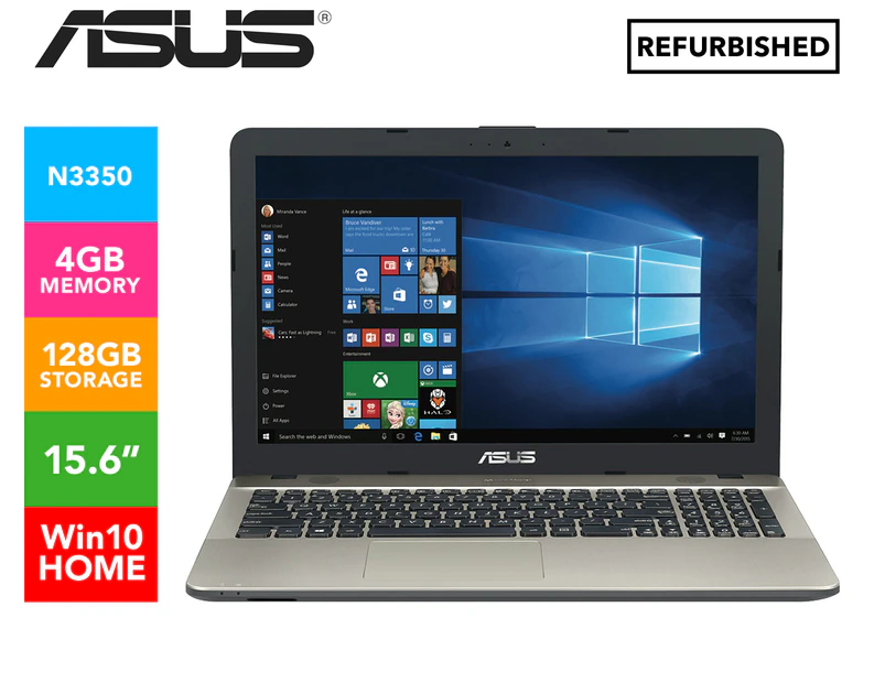 ASUS F541NA-GO466T 15.6-Inch 128GB HDD Laptop REFURB