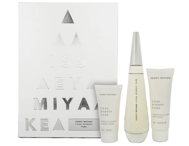 Issey Miyake L'Eau D'Issey Pure For Women 3-Piece Gift Set 