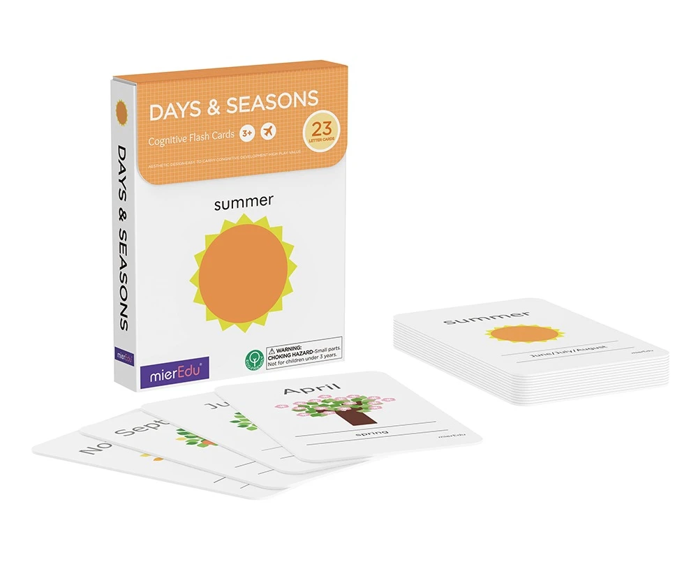 Days & Seasons · Cognitive Flash Cards