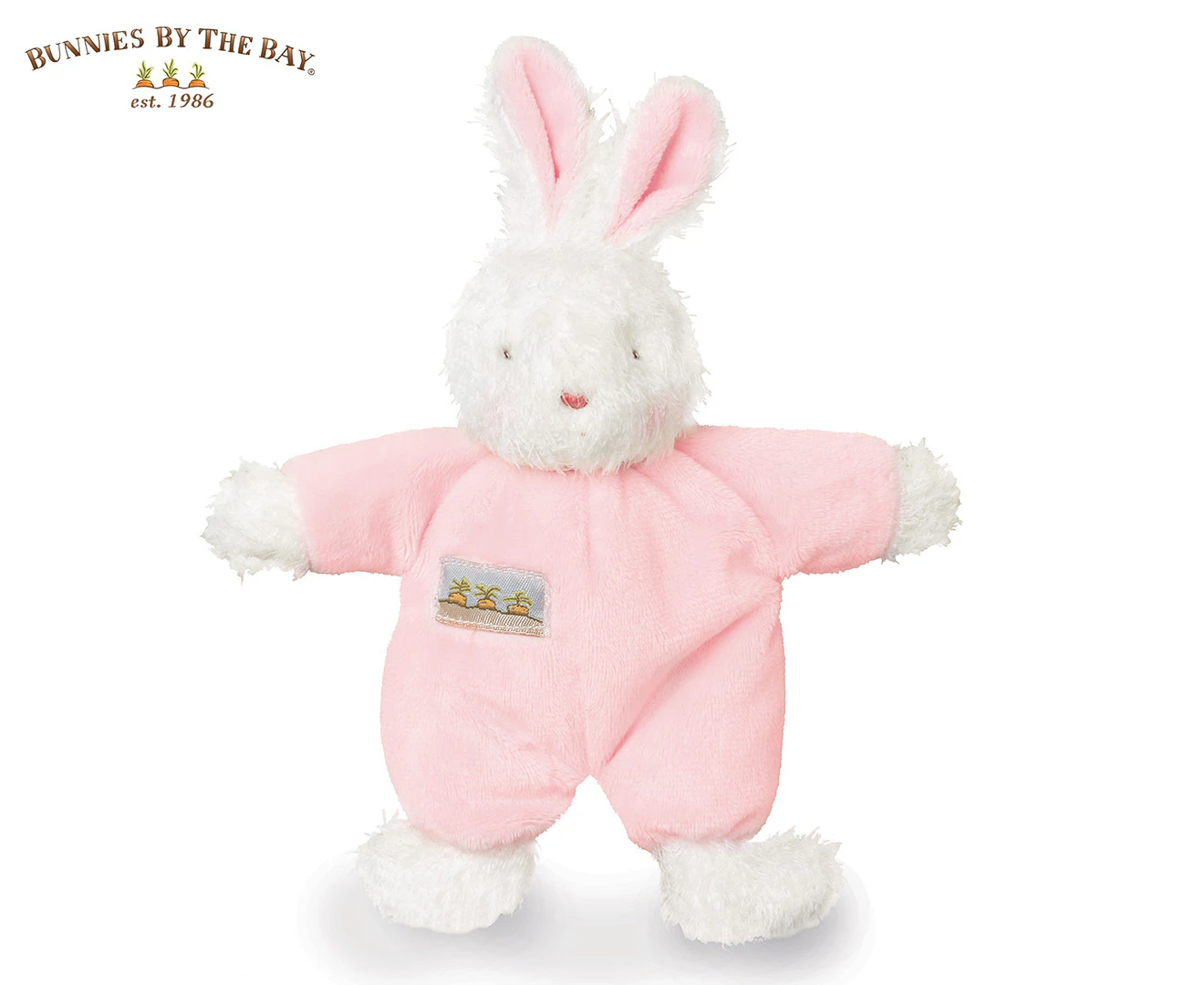 Bunnies By The Bay Sweet Hops Bunny Rattle - Pink