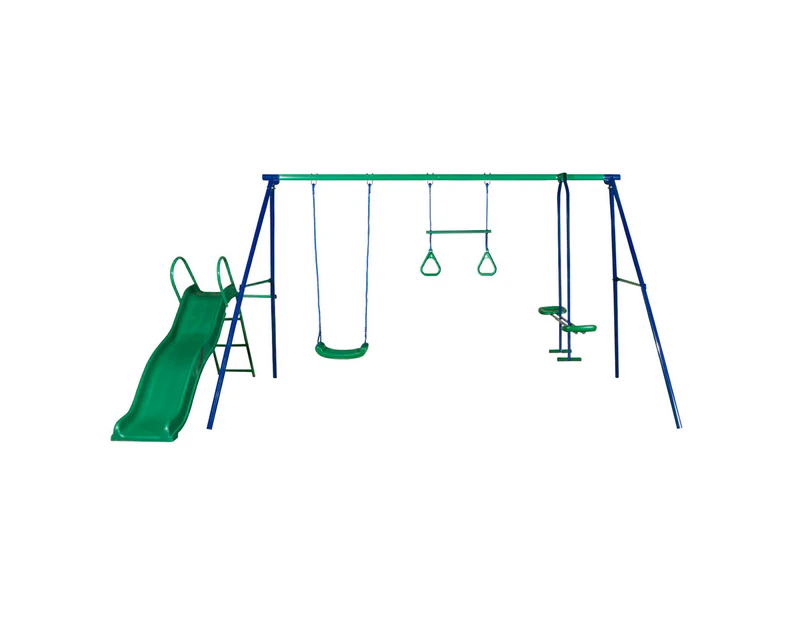 Action 3 Unit Swing Set with Slide