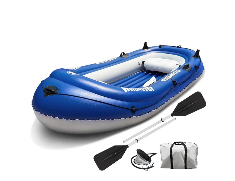 Aqua Marina Inflatable Boat Kayak Canoe Wildriver 2/3 Person Fishing Raft Paddle Navy