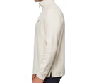 Polo Ralph Lauren Men's Half Zip Sweater - Faded Cream