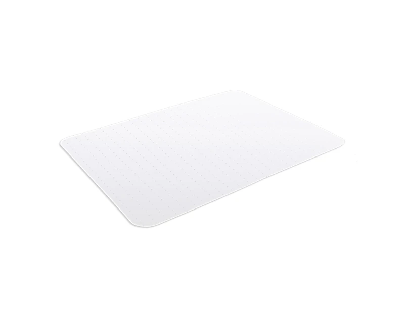 SLYPNOS Translucent Rectangular Office Chair Mat Carpet Protector with Non-Slip Studded Backing for Low Pile Carpets