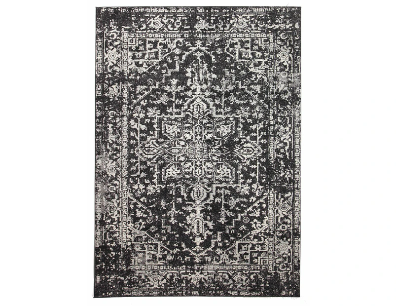 Evolve Scape Transitional Rug - Charcoal - 200x290cm