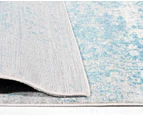 Evolve Glacier Transitional Runner - White Blue - 80x500cm