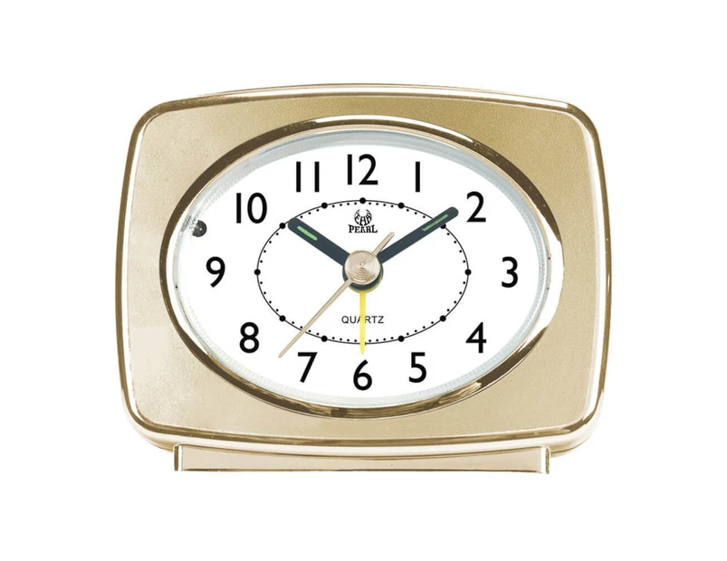 Pearl Silent Alarm Clock 160 - Gold - 9x7cm