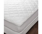 100% Cotton Cover and 100% Cotton Fill Fully Fitted Mattress Protector for King Size Bed