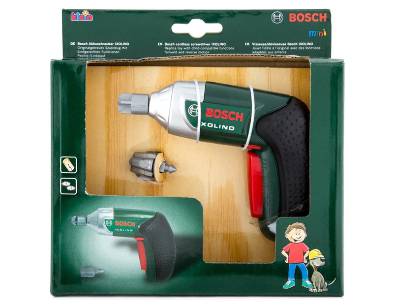 Bosch Kids Toy Ixolino Cordless Screwdriver