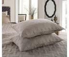 Luxury 100% Cotton Coverlet / Bedspread Set Comforter Quilt  for  King Size and Super King size bed 250x270cm Clover Brown