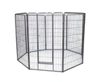135cm Height 8 Panels Dog Pen Run for Large Dog Chicken