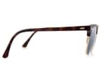 Ray-Ban Clubmaster RB3016 Sunglasses - Havana/Silver 3