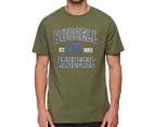 Russell Athletic Men's Athletic T-Shirt - Khaki Green