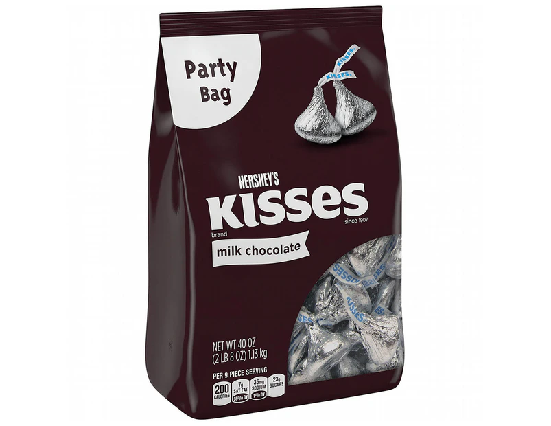 Hershey's Milk Chocolate Kisses Party Bag 1.13kg