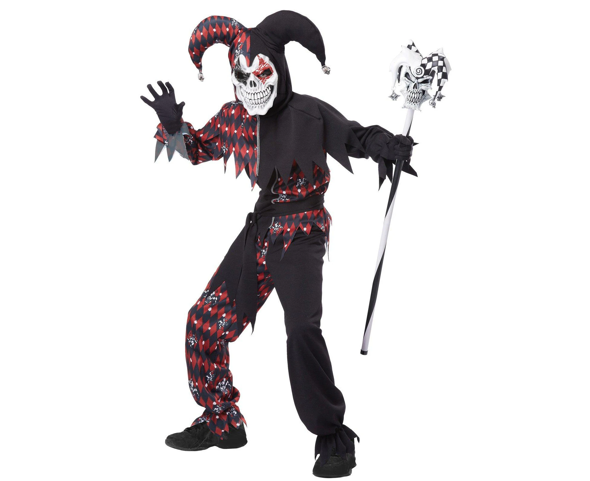 Sinister Jester Child Costume