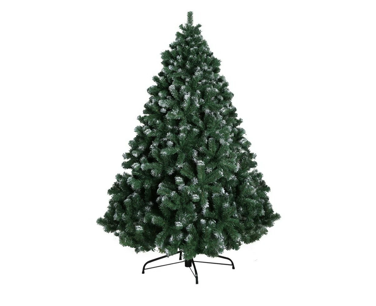 Jingle Jollys 8FT Christmas Snow Tree