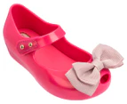 Mini Melissa Girls' Ultragirl Sweet Shoe - Pink Pearlescent