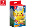 Nintendo Switch Pokémon: Let's Go Pikachu! w/ Poké Ball Plus Game