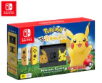 Nintendo Switch Pikachu & Eevee Limited Edition Console + Let's Go Pikachu! Game w/ Poké Ball Plus