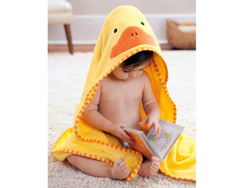 Skip Hop Zoo 86x86cm Hooded Towel - Duck