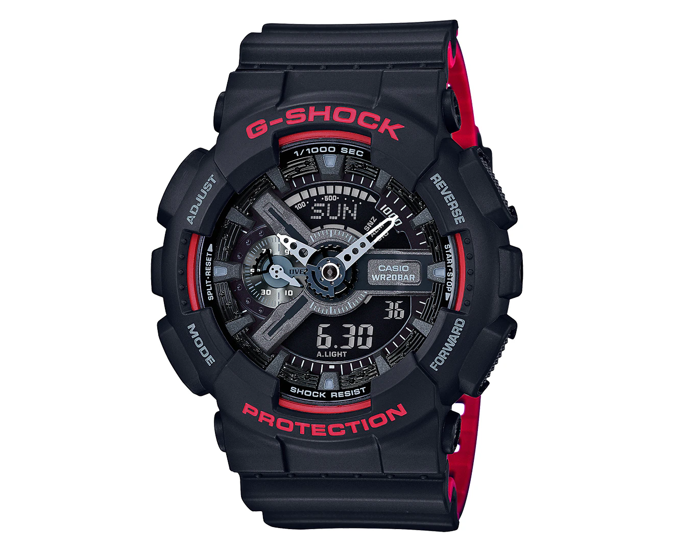 Casio G-SHOCK Red Heritage Series Men's Watch - GA110HR-1A