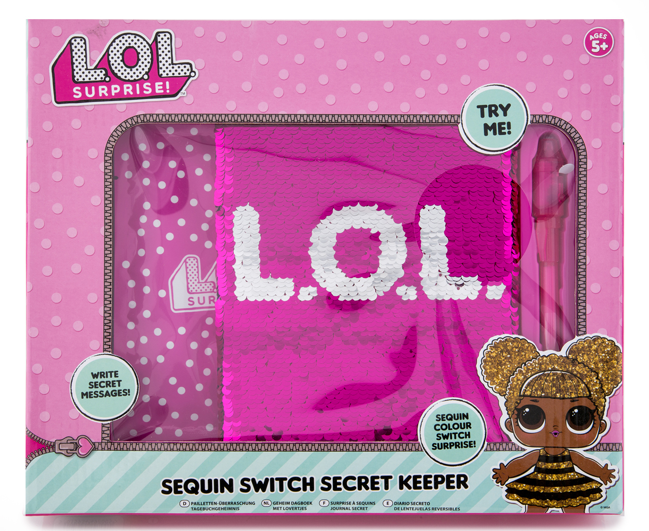 lol surprise sequin switch secret keeper