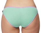 Bonds Women's Bikini Brief - Purple/Teal