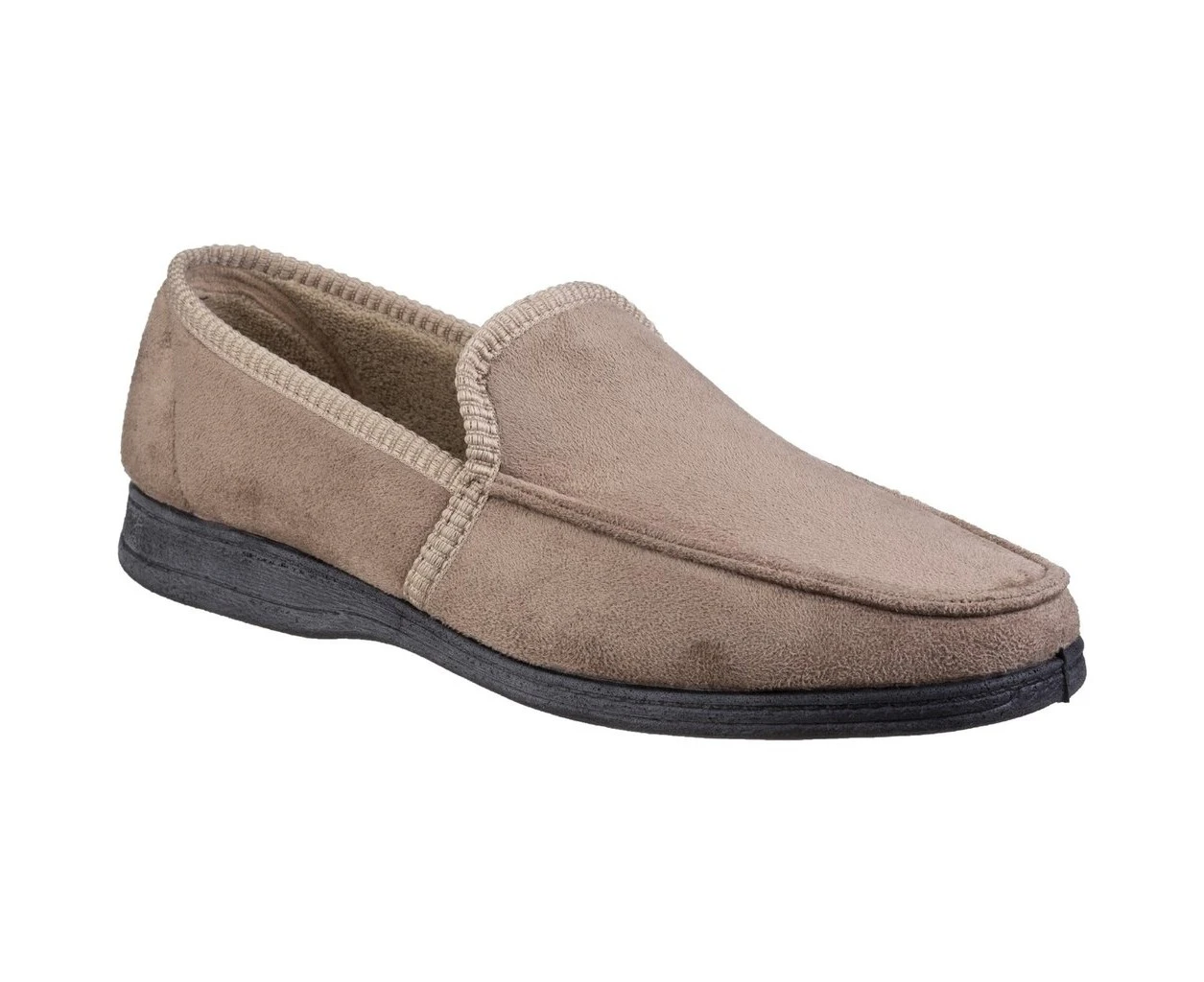 Fleet & Foster Mens Dakis Slip On Slipper (Beige) - FS5761