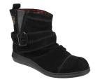 Rocket Dog Womens Mint Pull On Ankle Boots (Black) - FS5654