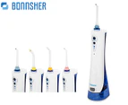 Bonnsher Cordless Dental Water Flosser & Replacement Tips 4pk