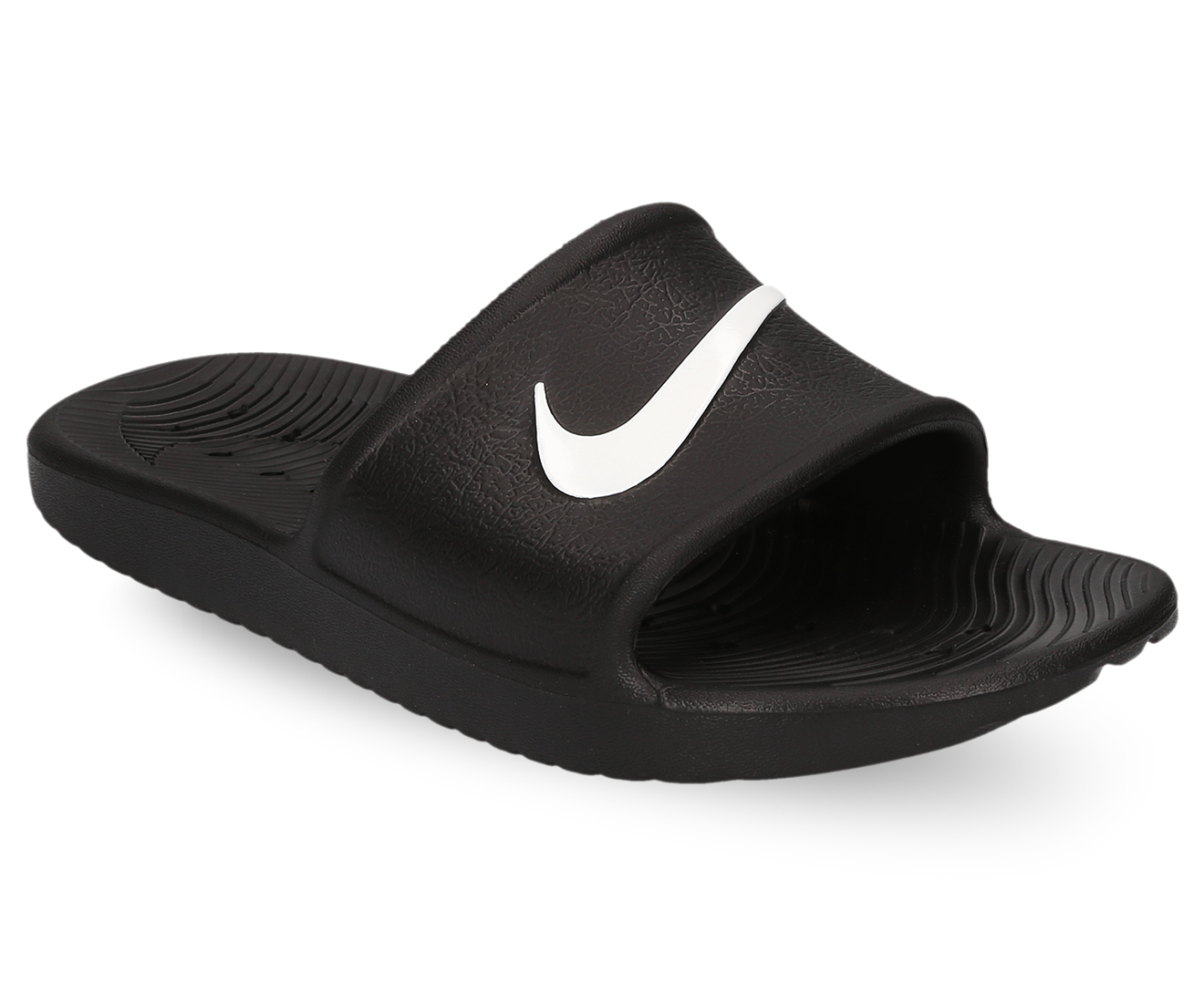 Nike kawa hot sale shower gray