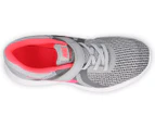 Nike Girls' Pre-School Revolution 4 Shoe - Grey/Pink Grey/White