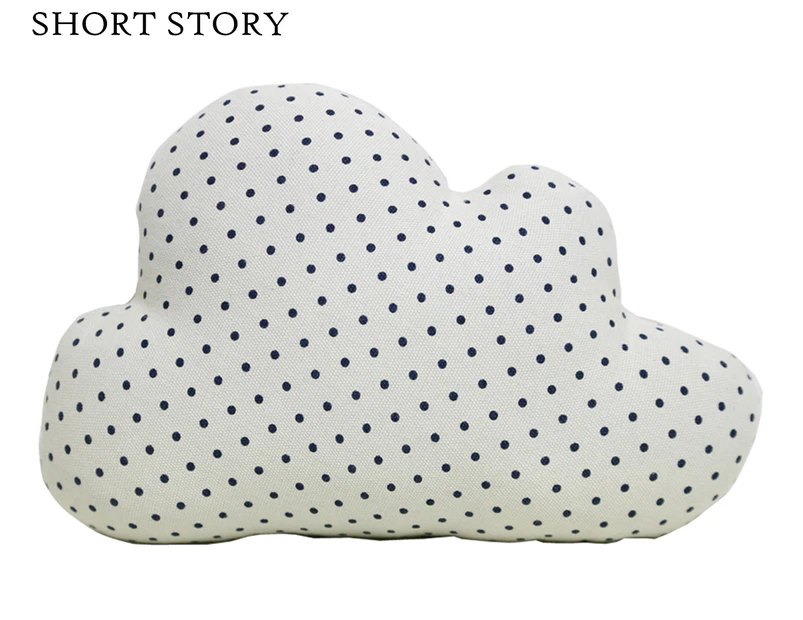 Short Story Large Origami Cloud Cushion - White