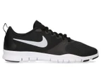 Nike Women's Flex Essential TR Training Sports Shoes - Black/Black-White