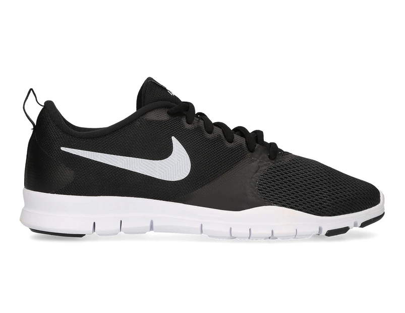 Nike Women's Flex Essential TR Training Sports Shoes - Black/Black-White
