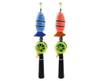 Paws & Claws Fishing Rod Cat Toy w/ Catnip - Randomly Selected