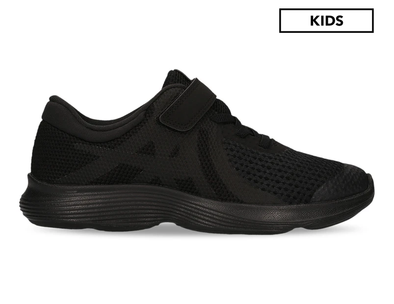 Nike Boys' Pre-School Revolution 4 Shoe - Black/Black 