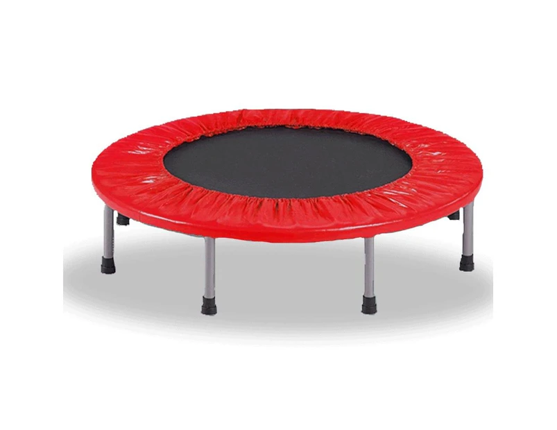 36" Mini Trampoline Jogger Rebounder Home Gym Workout Fitness Red