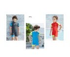 Catzon Boys and Girls 1 Piece Neoprene Surfing UV Protection Swimsuit DIVE&SAIL LS-18841 Orange