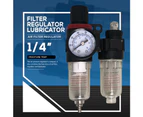Air Pressure Regulator Compressor Moisture Trap Filter Oil Water Separator