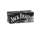 Jack Daniels Double Jack & Cola Cans 10 pack 375ml