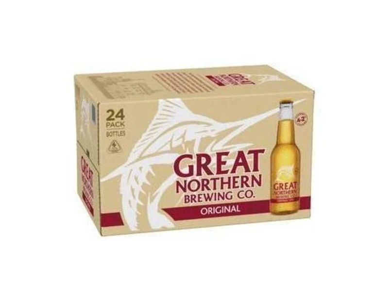 Great Northern Brewing Original Lager Beer 330ml - 24 pack
